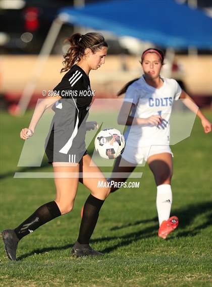 Thumbnail 2 in Buena vs Salpointe Catholic (Brandon Bean Soccer Tournament) photogallery.