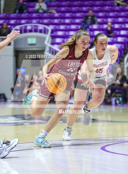 Thumbnail 3 in Layton Christian Academy vs. Grantsville (UHSAA 3A Quarterfinal) photogallery.