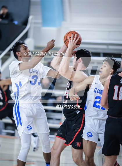 Thumbnail 3 in El Camino Real vs Harvard-Westlake (Beverly Hills 76th. Sax Elliott Invitational) photogallery.