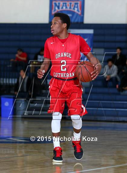 Thumbnail 1 in La Mirada vs. Orange Lutheran (Orange Holiday Classic) photogallery.