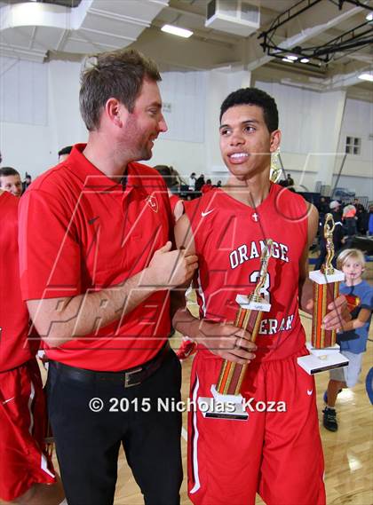 Thumbnail 3 in La Mirada vs. Orange Lutheran (Orange Holiday Classic) photogallery.
