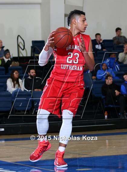 Thumbnail 1 in La Mirada vs. Orange Lutheran (Orange Holiday Classic) photogallery.
