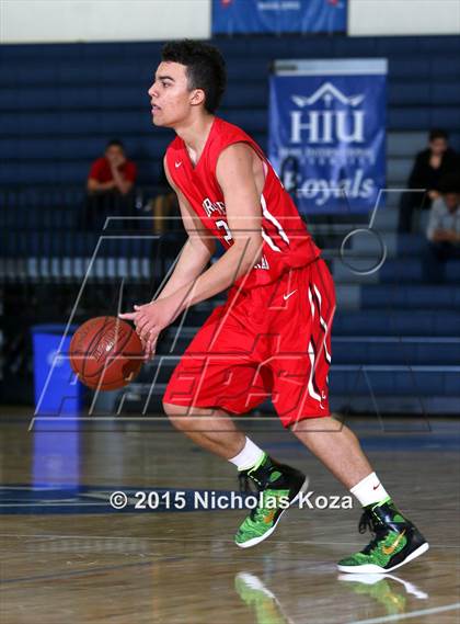 Thumbnail 3 in La Mirada vs. Orange Lutheran (Orange Holiday Classic) photogallery.