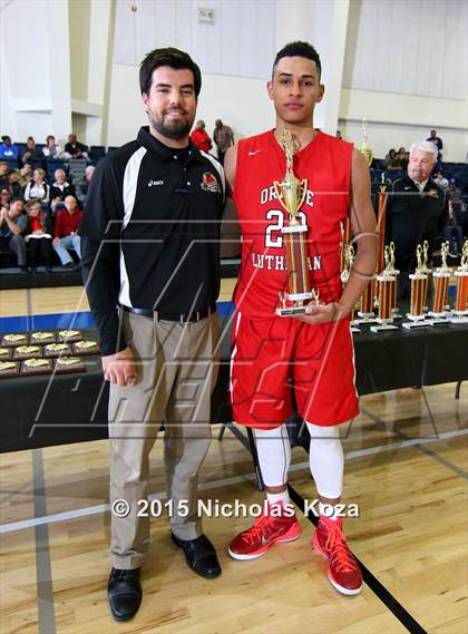 Thumbnail 1 in La Mirada vs. Orange Lutheran (Orange Holiday Classic) photogallery.