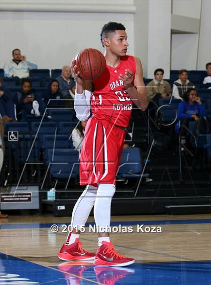 Thumbnail 2 in La Mirada vs. Orange Lutheran (Orange Holiday Classic) photogallery.