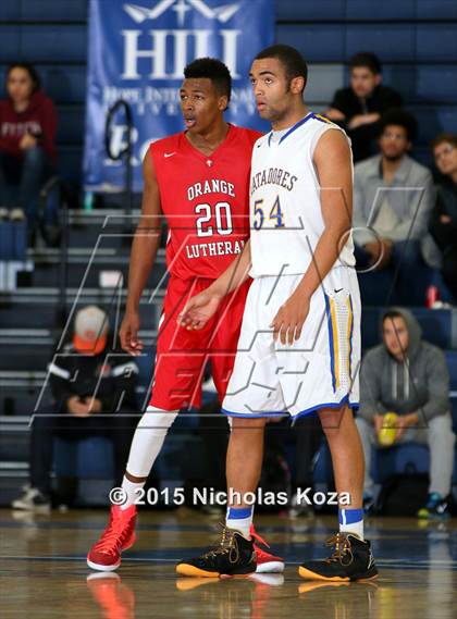 Thumbnail 3 in La Mirada vs. Orange Lutheran (Orange Holiday Classic) photogallery.