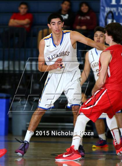 Thumbnail 1 in La Mirada vs. Orange Lutheran (Orange Holiday Classic) photogallery.