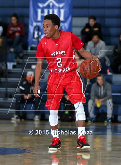 Thumbnail 1 in La Mirada vs. Orange Lutheran (Orange Holiday Classic) photogallery.