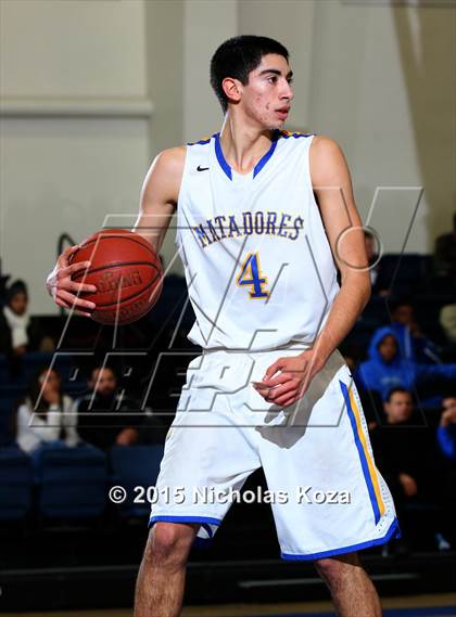 Thumbnail 3 in La Mirada vs. Orange Lutheran (Orange Holiday Classic) photogallery.