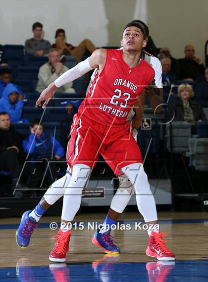 Thumbnail 3 in La Mirada vs. Orange Lutheran (Orange Holiday Classic) photogallery.