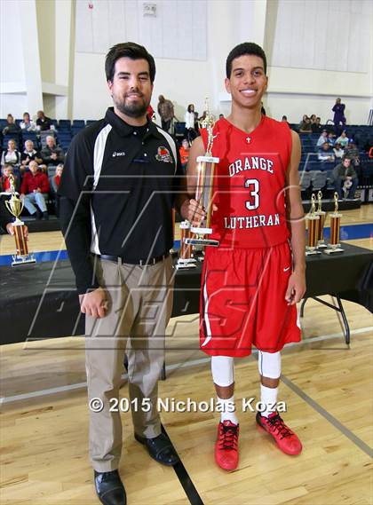 Thumbnail 1 in La Mirada vs. Orange Lutheran (Orange Holiday Classic) photogallery.