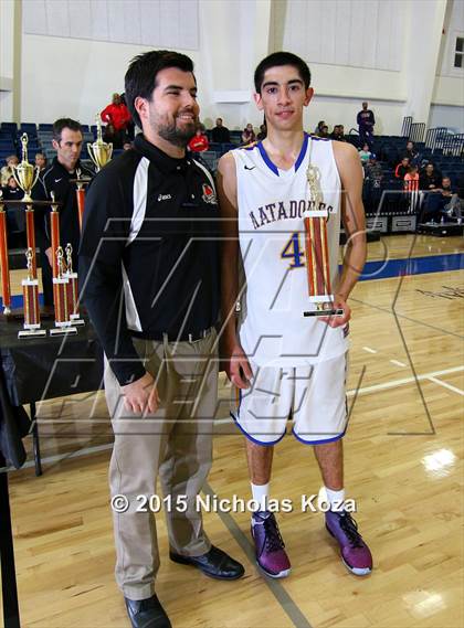 Thumbnail 2 in La Mirada vs. Orange Lutheran (Orange Holiday Classic) photogallery.