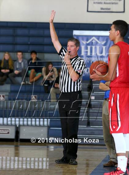Thumbnail 2 in La Mirada vs. Orange Lutheran (Orange Holiday Classic) photogallery.