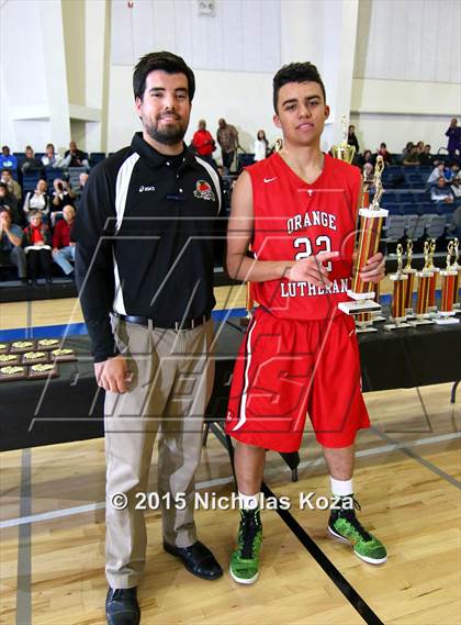 Thumbnail 2 in La Mirada vs. Orange Lutheran (Orange Holiday Classic) photogallery.