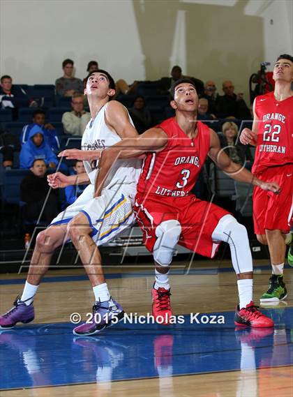 Thumbnail 1 in La Mirada vs. Orange Lutheran (Orange Holiday Classic) photogallery.