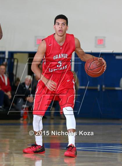 Thumbnail 3 in La Mirada vs. Orange Lutheran (Orange Holiday Classic) photogallery.