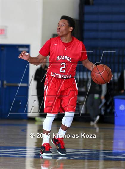 Thumbnail 2 in La Mirada vs. Orange Lutheran (Orange Holiday Classic) photogallery.