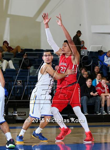 Thumbnail 1 in La Mirada vs. Orange Lutheran (Orange Holiday Classic) photogallery.