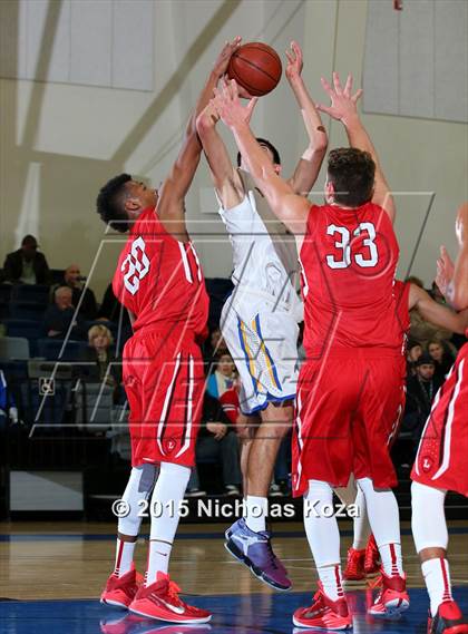 Thumbnail 1 in La Mirada vs. Orange Lutheran (Orange Holiday Classic) photogallery.