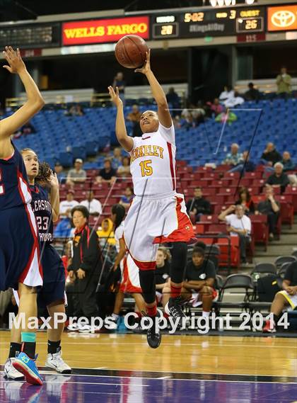 Thumbnail 3 in Berkeley vs. Pleasant Grove (CIF NorCal Regional D1 Final) photogallery.