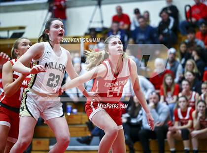 Thumbnail 3 in Noblesville vs Crown Point (IHSAA 4A Semifinal Playoff) photogallery.
