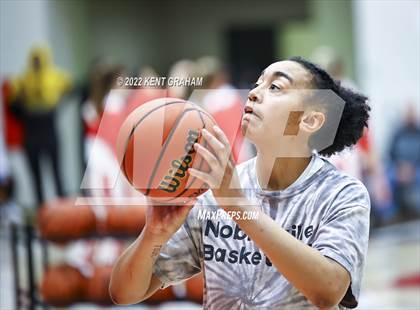 Thumbnail 3 in Noblesville vs Crown Point (IHSAA 4A Semifinal Playoff) photogallery.