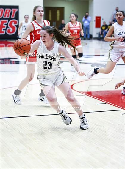 Thumbnail 1 in Noblesville vs Crown Point (IHSAA 4A Semifinal Playoff) photogallery.