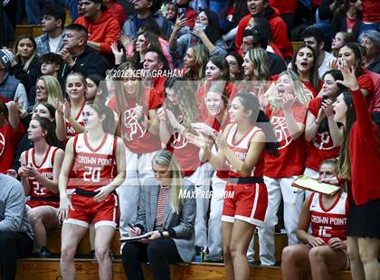 Thumbnail 2 in Noblesville vs Crown Point (IHSAA 4A Semifinal Playoff) photogallery.