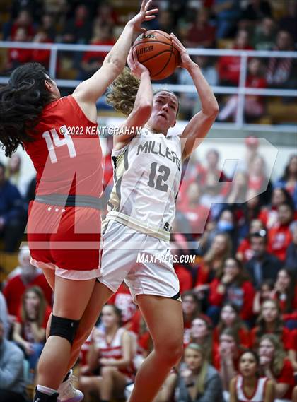 Thumbnail 3 in Noblesville vs Crown Point (IHSAA 4A Semifinal Playoff) photogallery.