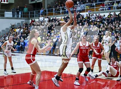 Thumbnail 3 in Noblesville vs Crown Point (IHSAA 4A Semifinal Playoff) photogallery.