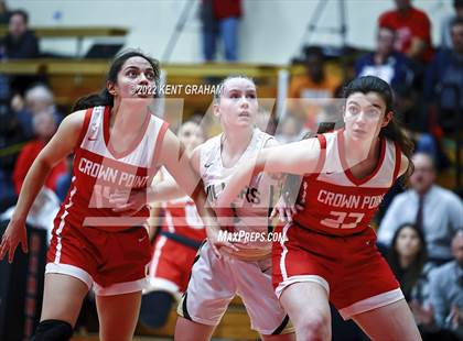 Thumbnail 3 in Noblesville vs Crown Point (IHSAA 4A Semifinal Playoff) photogallery.