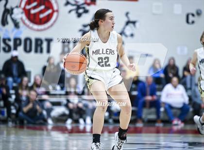 Thumbnail 1 in Noblesville vs Crown Point (IHSAA 4A Semifinal Playoff) photogallery.