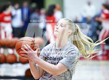 Thumbnail 2 in Noblesville vs Crown Point (IHSAA 4A Semifinal Playoff) photogallery.
