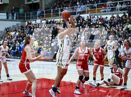 Thumbnail 2 in Noblesville vs Crown Point (IHSAA 4A Semifinal Playoff) photogallery.