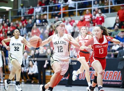 Thumbnail 3 in Noblesville vs Crown Point (IHSAA 4A Semifinal Playoff) photogallery.