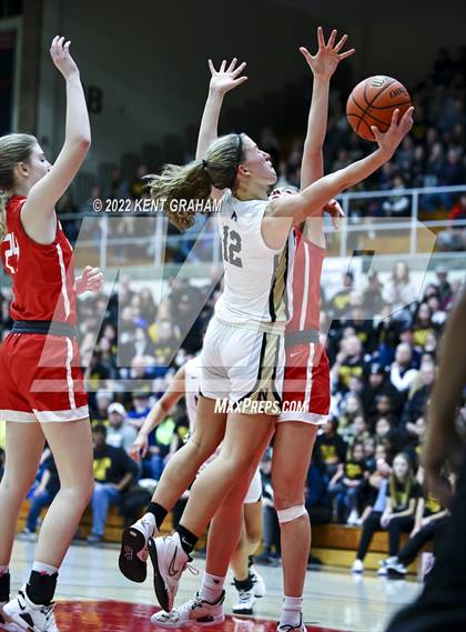 Thumbnail 2 in Noblesville vs Crown Point (IHSAA 4A Semifinal Playoff) photogallery.