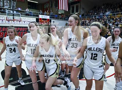 Thumbnail 2 in Noblesville vs Crown Point (IHSAA 4A Semifinal Playoff) photogallery.