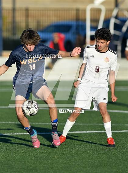 Thumbnail 1 in Encina Prep vs. Western Sierra Collegiate Academy (CIF SJS D7 Semi Final) photogallery.
