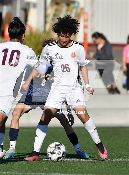 Thumbnail 1 in Encina Prep vs. Western Sierra Collegiate Academy (CIF SJS D7 Semi Final) photogallery.