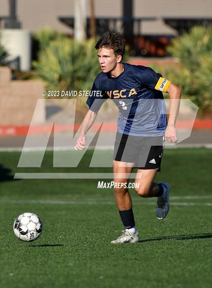 Thumbnail 3 in Encina Prep vs. Western Sierra Collegiate Academy (CIF SJS D7 Semi Final) photogallery.