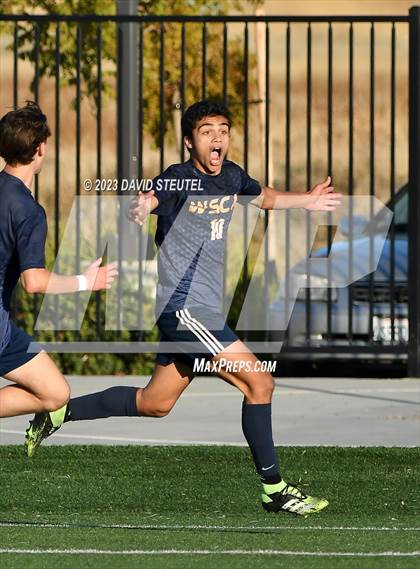 Thumbnail 3 in Encina Prep vs. Western Sierra Collegiate Academy (CIF SJS D7 Semi Final) photogallery.