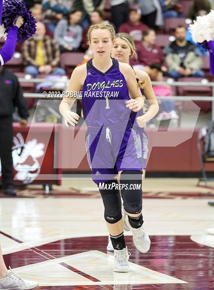 Thumbnail 3 in Martins Mill vs. Douglass (UIL 2A Region III Girls BB Regional Final Playoff) photogallery.