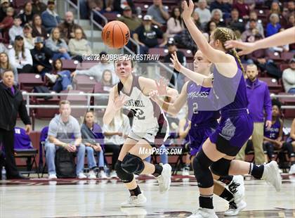 Thumbnail 2 in Martins Mill vs. Douglass (UIL 2A Region III Girls BB Regional Final Playoff) photogallery.