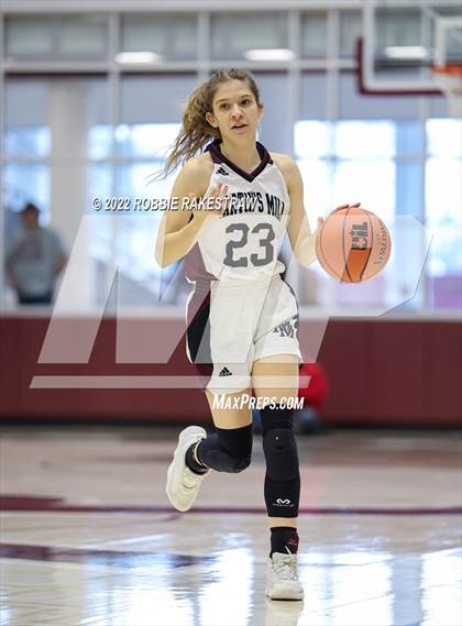 Thumbnail 1 in Martins Mill vs. Douglass (UIL 2A Region III Girls BB Regional Final Playoff) photogallery.