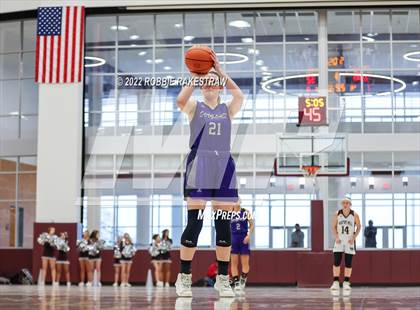 Thumbnail 3 in Martins Mill vs. Douglass (UIL 2A Region III Girls BB Regional Final Playoff) photogallery.