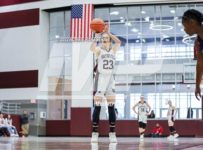 Thumbnail 3 in Martins Mill vs. Douglass (UIL 2A Region III Girls BB Regional Final Playoff) photogallery.