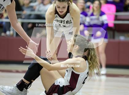 Thumbnail 2 in Martins Mill vs. Douglass (UIL 2A Region III Girls BB Regional Final Playoff) photogallery.