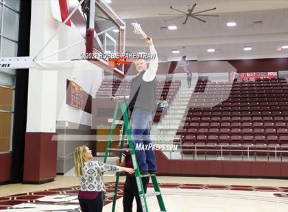 Thumbnail 3 in Martins Mill vs. Douglass (UIL 2A Region III Girls BB Regional Final Playoff) photogallery.