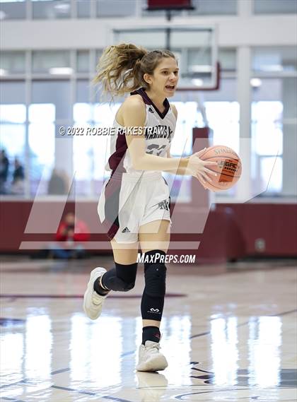 Thumbnail 2 in Martins Mill vs. Douglass (UIL 2A Region III Girls BB Regional Final Playoff) photogallery.