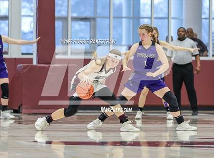 Thumbnail 1 in Martins Mill vs. Douglass (UIL 2A Region III Girls BB Regional Final Playoff) photogallery.